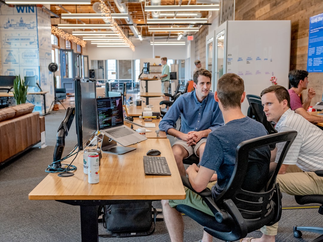 modern startup office tech
