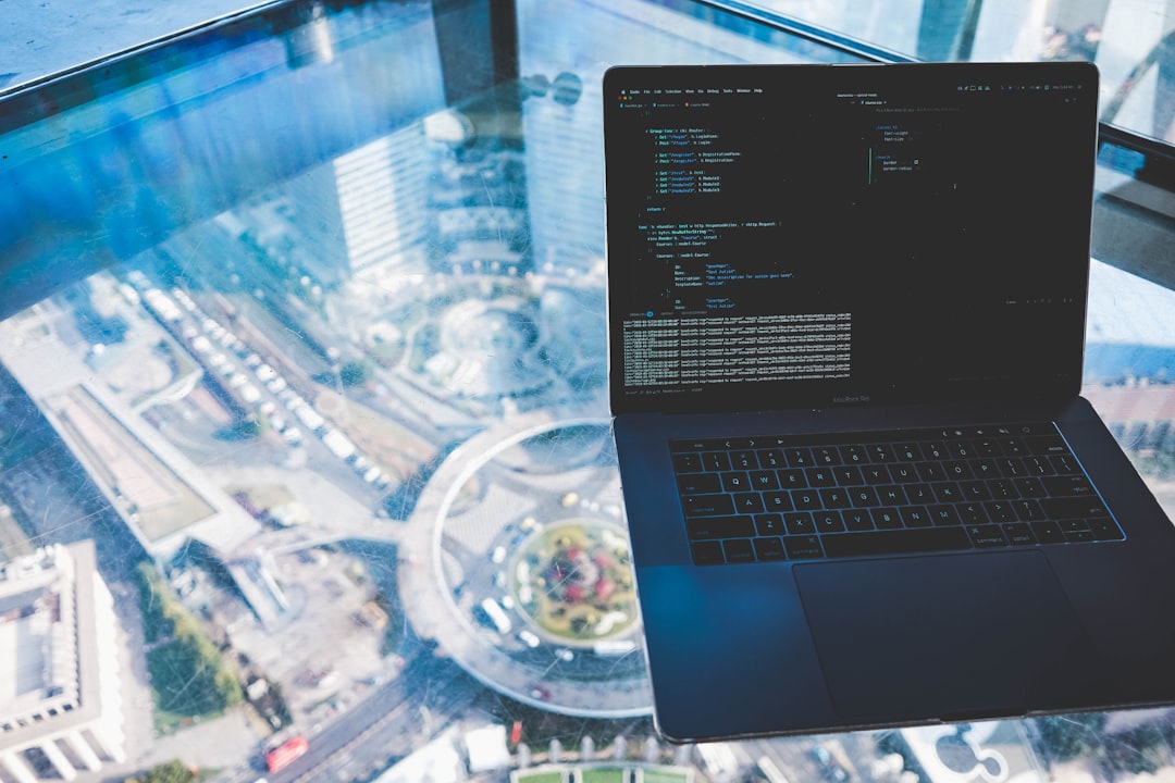 fintech laptop city