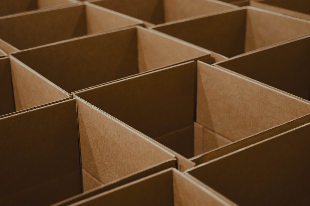 warehouse logistics boxes