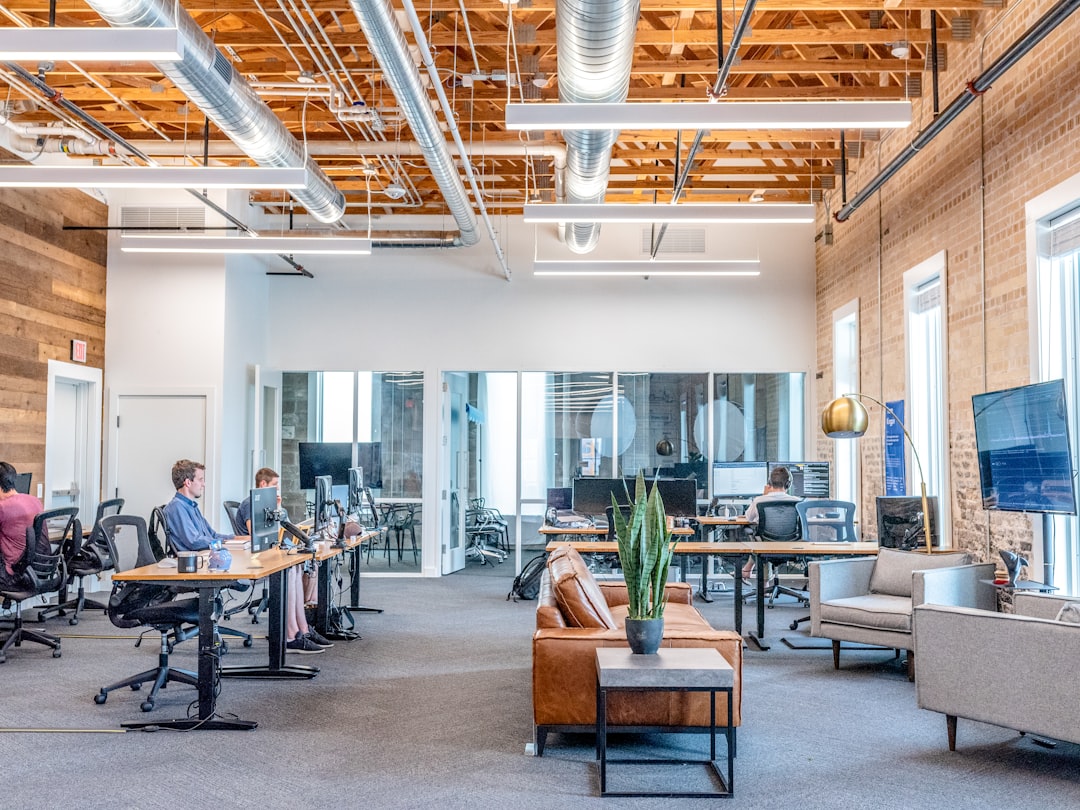 modern startup office tech