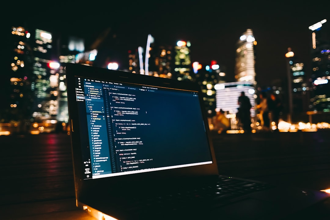fintech laptop city