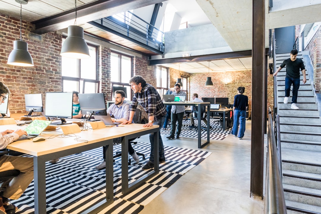 modern startup office tech
