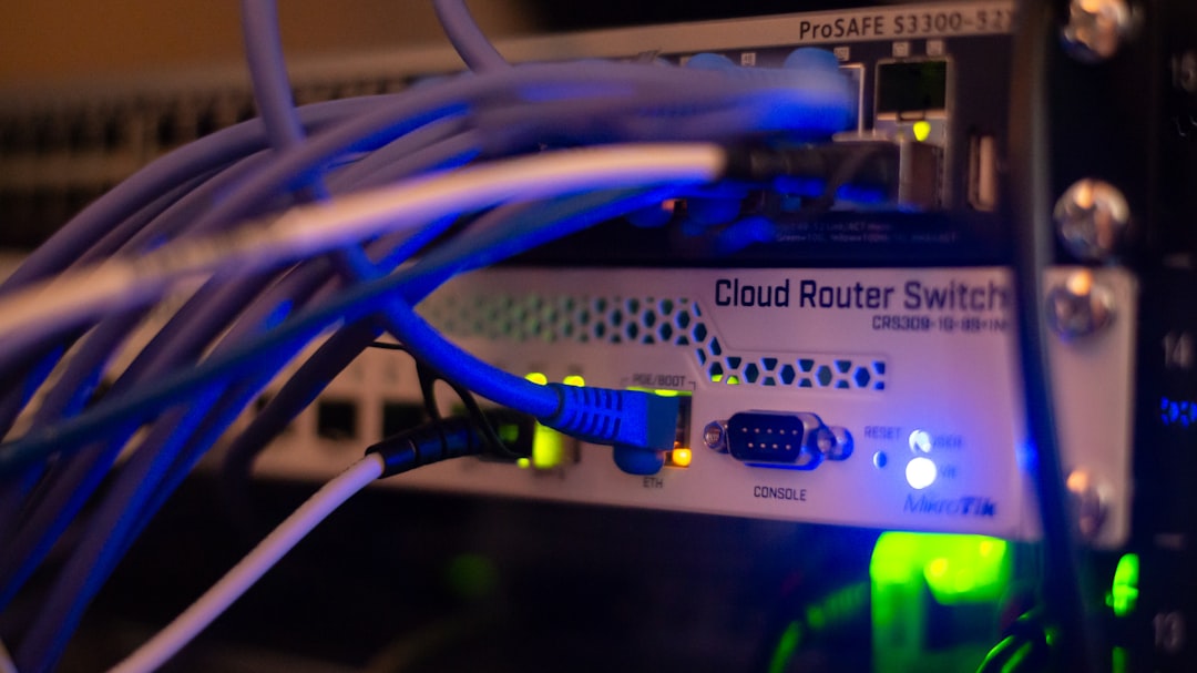 cybersecurity server room